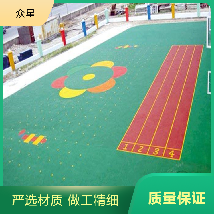 阜阳市学校塑胶跑道塑胶地坪 - 厂家