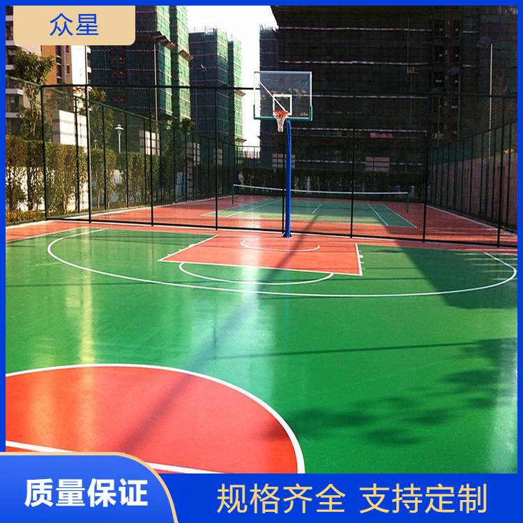 阜阳市塑胶篮球场EPDM颗粒 - 一站式服务